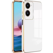 Renas Store Vivo Y18 Kılıf Volet Silikon - Beyaz