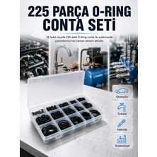 Renas Store 18 Ölçü O-Ring Conta Seti Otomotiv, Tesisat ve Hidrolik Için Kauçuk Conta Kiti