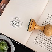 Renas Store Hediyesepeti Küçük Prens Tasarımlı Ahşap Kaşe Seti