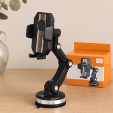 Renas Store 360° Eklemli Araç Telefon ve Bardak Tutucu (60-105 Mm)