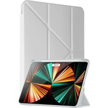 Renas Store Mey Ithalat®  Huawei Matepad Air 11.5 Kılıf Kalemlikli Mars Tablet Kılıfı - Gri