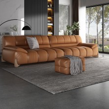 Veluxe Home & Living'den Cielo Italyan Deri Modern Koltuk Hakiki Deri Modern Koltuk