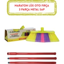 Blackbird Home Maraton Oto Lüx Yumuşak Fırça ve 3 Parça Metal Sap