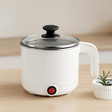 Renas Store Elektrikli Çelik Pişirici Tencere 800ML 400W