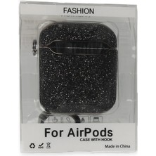 Renas Store Mey Ithalat®   Airpods 2 (2.nesil) Spell Simli Kılıf - Siyah