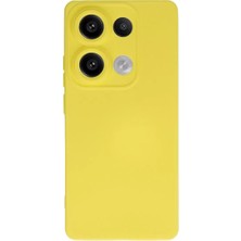 Renas Store Xiaomi Redmi Note 13 Pro 4g Kılıf Nano Içi Kadife Silikon - Sarı