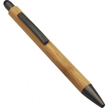 Hediye Bahçesi Touchpen Tükenmez Kalem - Dokunmatik Ekran Uyumlu - Bambu