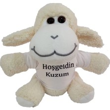 Renas Store Hoşgeldin Kuzum Tişörtlü Peluş Kuzu