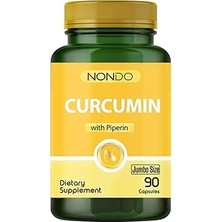 Renas Store Nondo Kurkumin Boy Zerdaçal ve Piperin Ekstresi 90 Kapsül (Curcumin)