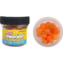 Berkley Powerbait Power Eggs Clear Green Fl Orange Alabalık Top Hamur Yemi 15GR