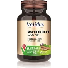 Renas Store Validus Burdock Root 1000 Mg 60 Capsules