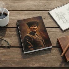 Be Online Atatürk Özel Seri Collection Sert Kapak A5 Defter - Noktalı 150 Sayfa