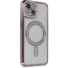 Renas Store Newface Iphone 13 Kılıf Joke Simli Magneticsafe Kılıf - Pembe