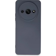 Renas Store Newface Xiaomi Redmi A3 4g Kılıf Nano Içi Kadife Silikon - Gri