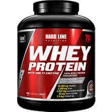 Hardline %100 Whey Protein 1600 gr - Çilek