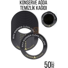 Renas Store Konserve Ağda Koruyucu Karton Temizlik Kağıdı 50 Adet