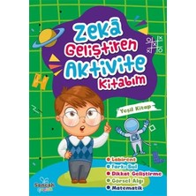 Renas Store Zeka Geliştiren Aktivite Kitabım - Yeşil