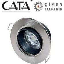 LTG Nova Ct 5252 Cata 6W Satin Gövde LED Spot Armatür Günışığı 3200K