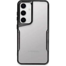 Renas Store Samsung Galaxy S24 Kılıf Boyi Silikon Kapak - Siyah