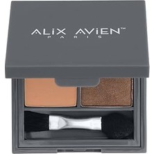 Renas Store Alıx Avıen Göz Farı Duo Eyeshadow 205 Warm Nude &amp; Pearly Peanut 3 G