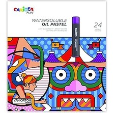 Renas Store Carioca Plus Watersoluble Yağlı Pastel 24'lü (Suda Çözünür)