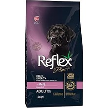 Renas Store Reflex Plus Adult Dog High Energy 28/18 Beef, 3 kg