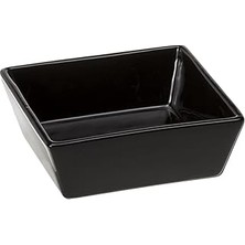 Renas Store Ferplast Altair 14 Seramik Kedi ve Köpek Mama Kabı, 14 x 14 x 5 Cm, 0,5 L, Siyah