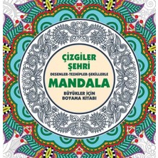 Renas Store Çizgiler Şehri - Mandala (Büyükler Için Boyama)
