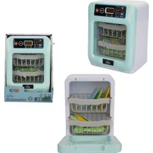 Renas Store Sesli ve Işıklı Yeşil Bulaşık Makinesi