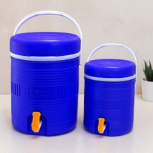 Renas Store Yuvarlak Plastik Termos Seti 14L+6L Musluklu