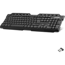 Renas Store Wıreless Multımedıa Klavye Q Siyah ND864