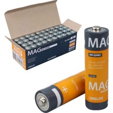 Renas Store Mag Batteries MG-26173 Alkalin Aa 40'lı Paket Kalem Pil (Aa,lr6, Am-3)