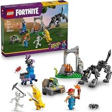 Renas Store Fortnite Muzaffer ve Tamirci Çırağı'nın Kampı 77075-7 Yaş ve Üstü Kız ve Erkek Çocuklar Için Tamirci Çırağı ve Iskelet Dahil Video Oyunu Figürleri Içeren Yaratıcı Oyuncak Yapım Seti (250 Parça)