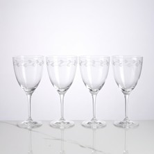 Qua Home Rythym 4lü Kristal Kırmızı Şarap Kadehi 400 cc