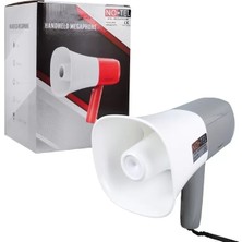 Renas Store No-Tel 918L Bluetooth-Usb-Siren-Ses Kayıt Özelikli Dahili Bataryalı 25 Watt Mini El Tipi Megafon