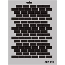Renas Store Mey Ithalat® Rich New Seri N-160 Stencil 35X25 cm