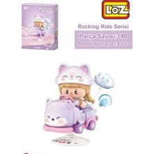 Renas Store Mey Ithalat® LZ-4305  Fox Sallanma Sürüşü 190 Parça Block Oyuncak