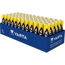 Renas Store Varta Super Heavy Duty Çinko Aaa Ince Kalem Kumanda Pili (60'lı Paket)
