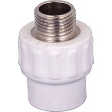 Renas Store Mey Ithalat® Pvc Boru Pprc Dış Dişli Rekor 25X3/4'' 10 Adet
