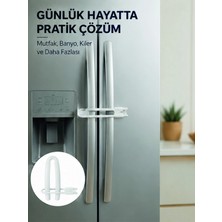 Renas Store Mey Ithalat® 4 Adet Dolap ve Kapak Emniyet Kilidi Evde Güvenli Kullanım Için Yeni Nesil