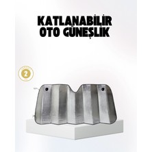 Renas Store Mey Ithalat® Otomobil Güneşliği – Katlanabilir Tasarım ve Süngerli Isı Yalıtımı