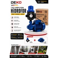 Deko Turkey 2 Kat 2 Daire Için Profesyonel Hidrofor | QB60 Otomatik Basınç Artırıcı Su Pompası Hidrofor Motoru