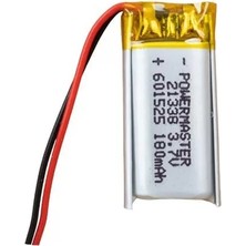 Renas Store Powermaster 601525 3.7 Volt 180 Mah Lityum Polimer Pil
