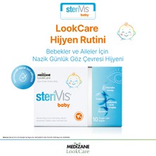Medizane Lookcare Sterivıs Baby Hassas Göz Temizleme Mendili 10LU