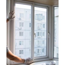 Renas Store Mey Ithalat® Pencere Için Sineklik Tülü 100X150 cm Çift Taraflı Bant Hediyeli