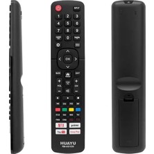 Renas Store Huayu Hısense RM-HS1530 Netflıx- Youtube- Prıme Vıdeo- Google Play Tuşlu Unıversal Lcd-Led Tv Kumanda