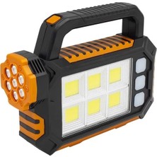 Renas Store Powermaster HS-8029-7-B 3 Modlu 6 Cob Ledli Taşınabilir Solar Lamba