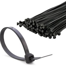 Renas Store Mey Ithalat® Tork Siyah Kablo Bağı 2,5X200