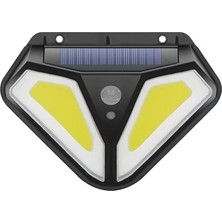 Renas Store Powermaster LF-1728B Çok Fonksiyonlu 3 Modlu Hareket Sensörlü 50 Cob Ledli Indüksiyon Duvar Lambası