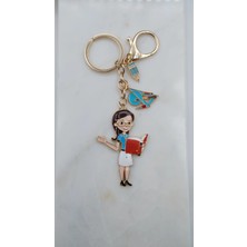 Azra Butik Öğretmen Anahtarlık